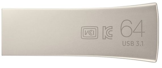 Flash Drive Samsung Bar Plus 64GB (MUF-64BE3/APC) Silver