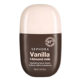Крем для рук Sephora Hydrating hand cream - Vanilla + Almond milk (30 ml)