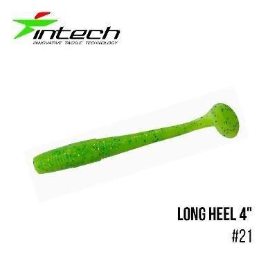 Силиконовая приманка, Съедобный силикон Intech Интеч Long Heel 4"6 шт #21
