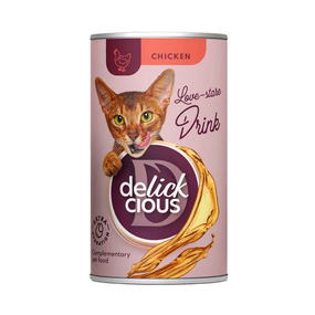 Суп ласощі Delickcious для дорослих котів, з куркою 140г