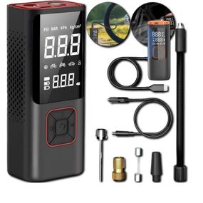 Портативний акумуляторний компресор з цифровим дисплеєм XPRO ATJ-6988 (43757-ATJ-6988_1197)