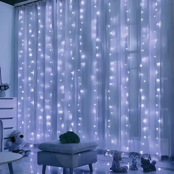 Гірлянда-штора Сіточка LED XPRO 2х2 м (23457417601_654) | Зображення 5