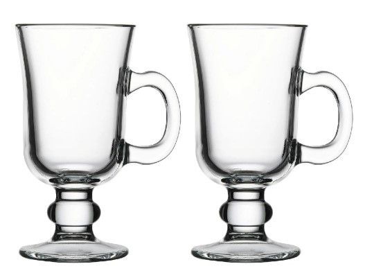 Набір кухлів скляних Pasabahce (Пашабахче) Irish Coffee 230 мл х 2 шт (55141)