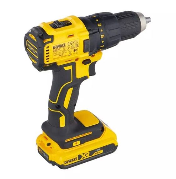 Дриль-шурупокрут акумуляторний DeWalt з АКБ та ЗП DCD777D2T | Зображення 3