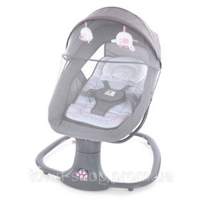 Укачивающий центр 8106 пульт, USB, таймер, москитная сетка, музыка, лен