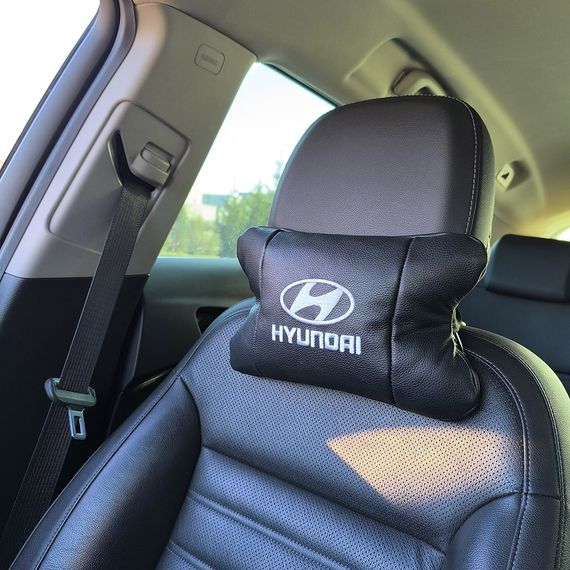 Автомобільна подушка для безпеки голови Hyundai, Подушка під шию з логотипом для салону авто HO-75 | Зображення 4