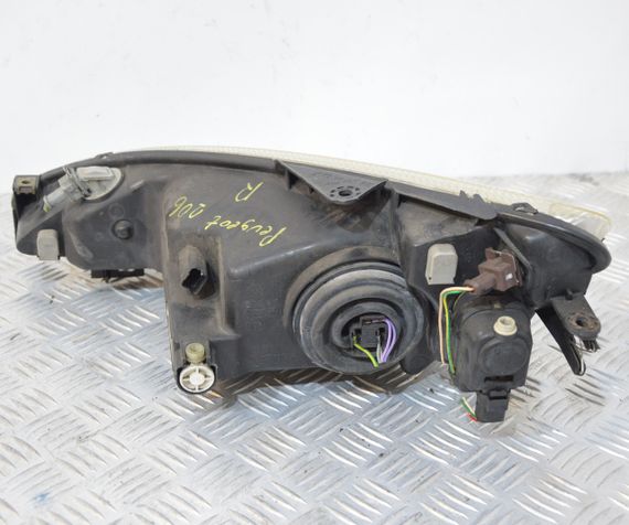Фара права Peugeot 206 1998-2003 дорестайл Фара передня права Пежо 206 9640559480 | Зображення 3