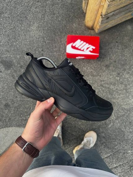 Кросівки Nike Air Monarch (all black) | Зображення 3