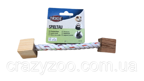 Игрушка для грызунов Trixie Кубики на канате 20 см 6186 | Зображення 2