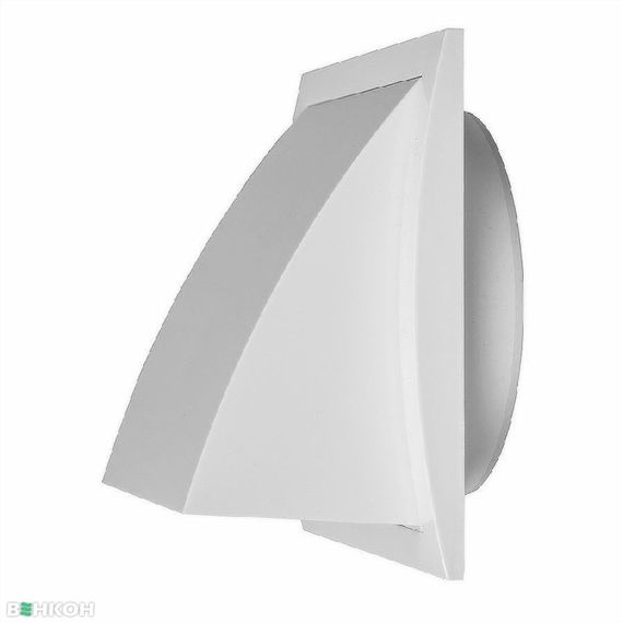 Решітка вентиляційна Europlast 153х148х30 d100 + зворотній клапан ND10FV