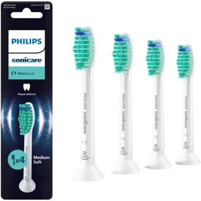 Змінні насадки для електричної зубної щітки Philips Sonicare HX6014/87 ProResults White - 4 шт.
