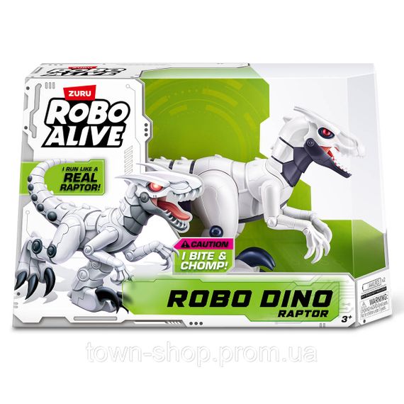 Интерактивная игрушка Robo Alive серии Robo Dino – Раптор