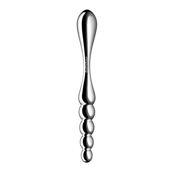 Металевий дилдо Satisfyer Star Force 1, двосторонній, можна нагрівати та охолоджувати | Зображення 2