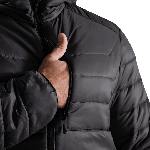 Легкий Пуховик Storm Hood 2.0 Графіт (8394), XXL | Зображення 3