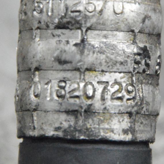 Трубка кондиціонера 2.4 D Volkswagen Transporter T4 1990-2003 Шланг кондиціонера Фольксваген т4 701820729 | Зображення 3