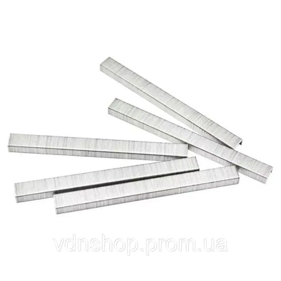 Скобы для садового подвязочного степлера 10000 шт, 6х4 мм, 604С / Упаковка скоб для тапенера | Зображення 5