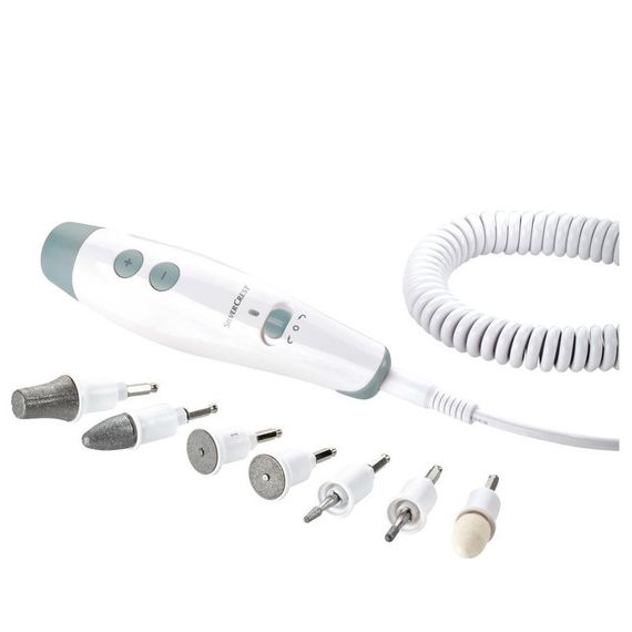 Фрезер для маникюра и педикюра Silver Crest SMPS 7 E1, 7 насадок, 4600 об/мин, сетевой, мятный