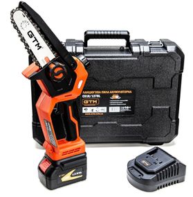 Аккумуляторная цепная пила GTM CS18/127BL + АКБ и ЗУ (CS18/127BL KIT)