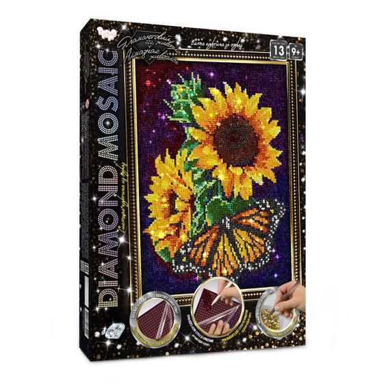 Набір креативної творчості "DIAMOND MOSAIC" DM-03-01-9  DM-03-08