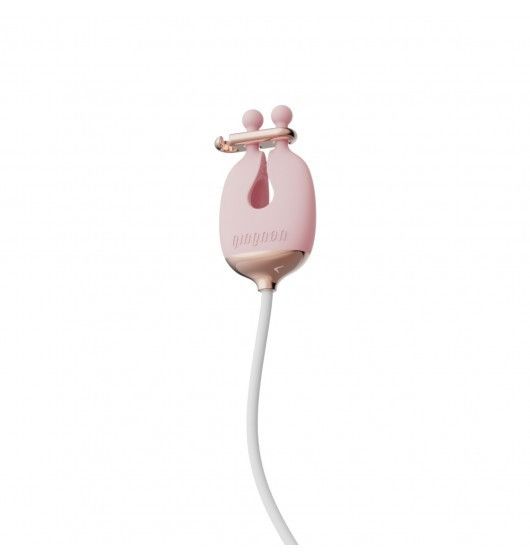 Затискачі для сосків з вібрацією Qingnan No.2 Vibrating Nipple Clamps Pink Sex Aura | Зображення 2