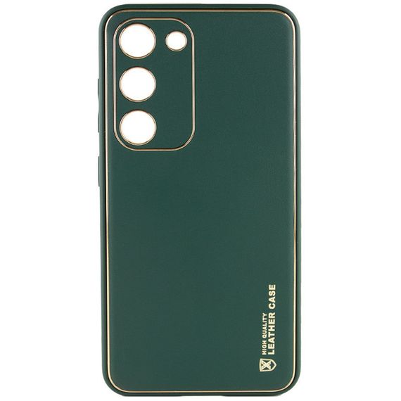 Шкіряний чохол Xshield для Samsung Galaxy S23+, Зелений