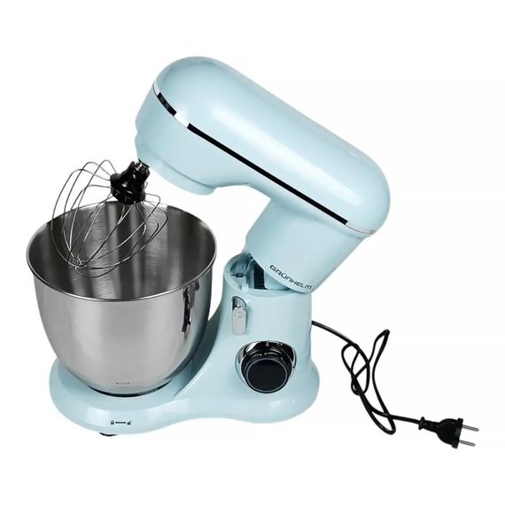 Кухонний комбайн Grunhelm GKM0025BL 1500 Вт блакитний | Зображення 5