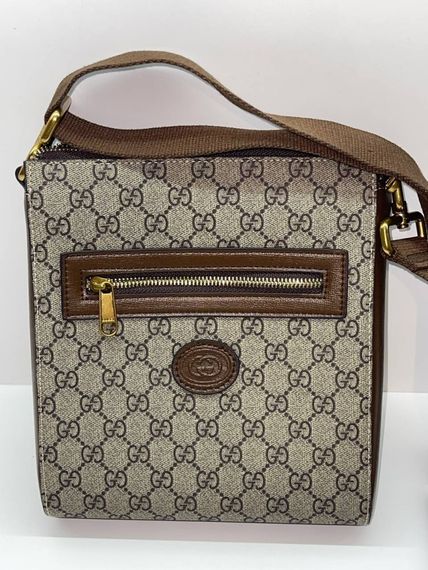 Чоловічий месенджер Gucci GG Brown