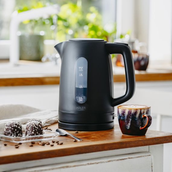 Електрочайник Adler AD 1379 чорний 1,7 л, 2200 Вт | Зображення 9