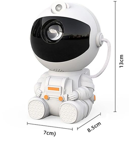 Нічник-проектор зоряного неба ZOXIS «Астронавт» із пультом керування | Зображення 1