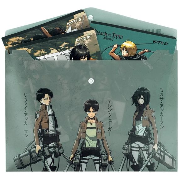 Папка на кнопці Attack on Titan Season Kite AT25-244 Різнокольоровий shop (4063276323569) | Зображення 2