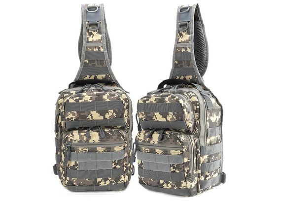 Сумка тактична через плече Smartex 3P Tactical 12 ST-102 acu camouflage | Зображення 2