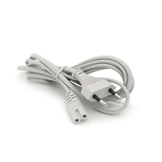 Кабель питания 1.8m,0.75mm,PC-184/2 CEE7/16-C7 2 pin,Gray,OEM Q500
