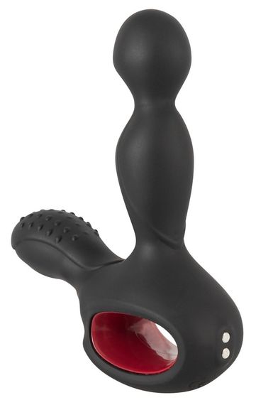 Вибростимулятор простаты с ротацией и подогревом You2Toys Silicone Prostate Plug, черный Sex Aura | Зображення 4