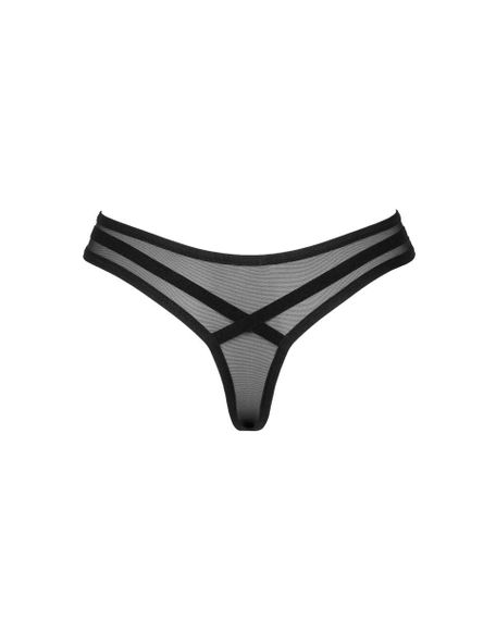 Напівпрозорі стрінги Roxelia Obsessive, чорні, XS/S | Зображення 5