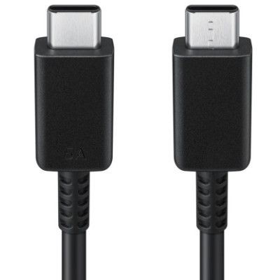 Дата кабель USB-C to USB-C black Samsung (EP-DA705BBRGRU) | Зображення 1