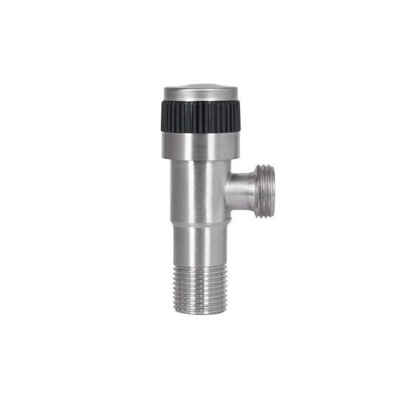 Кран кутовий Thermo Alliance Standart 1/2"НН неірж., з керам. буксий TAS345W1515SS | Зображення 4