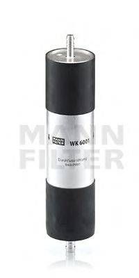 Фільтр паливний (вир-во MANN) MANN-FILTER WK6001 на AUDI A6 седан (4F2, C6)