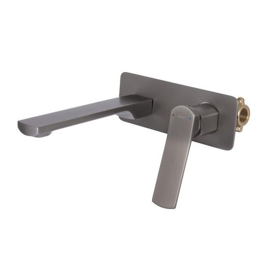 Смеситель для раковины Qtap Slavonice скрытого монтажа QTSLA273GMB45920 Gunmetal Black PVD | Зображення 2