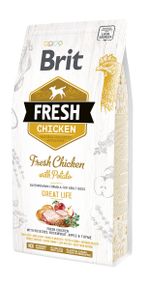 Корм Brit Fresh Chicken with Potato Adult Great Life з куркою та картоплею для дорослих собак 2.5 кг