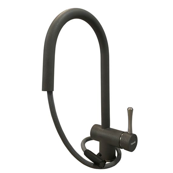 Кухонний змішувач Fabiano FKM 47P SS Titanium 8232.401.0694 | Зображення 1