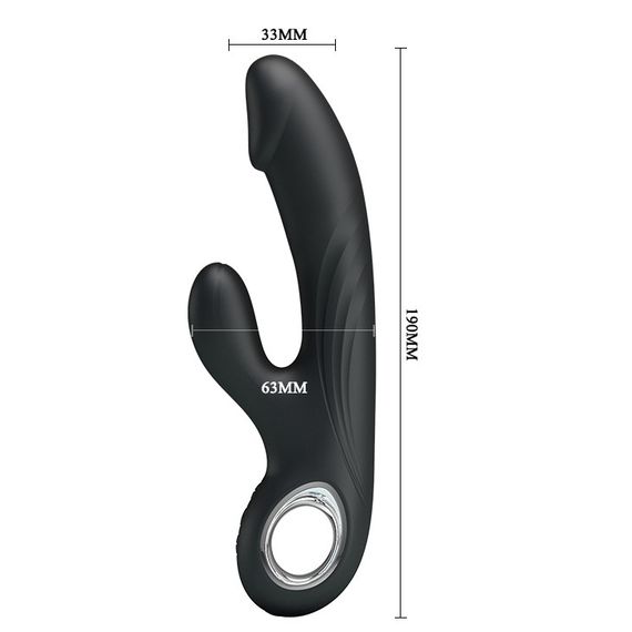 Вибратор - Pretty Love Selene Vibrator Black Sex Aura | Зображення 5