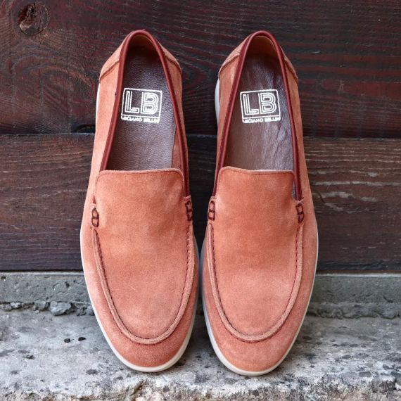 Руді замшеві мокасини чоловічі 42 розмір | Зображення 3