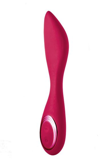 Вібратор гнучкий Dream Toys SPARKLING ELIZA форма язика 3 швидкості 7 ритмів водонепроникний IPX7 | Зображення 1