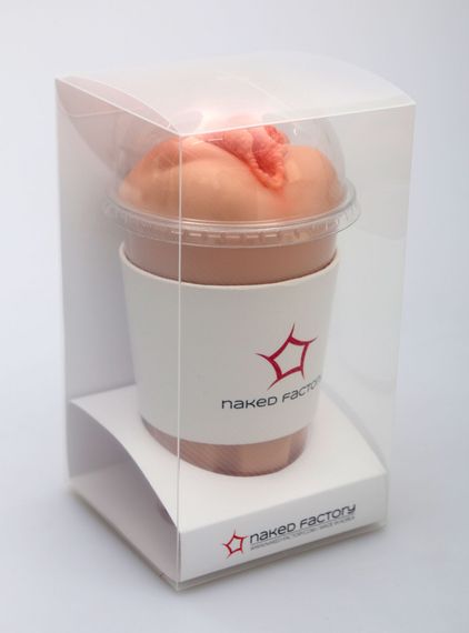 Мастурбатор-вагіна Naked Factory Cup Sleeve V–3, наскрізний | Зображення 1