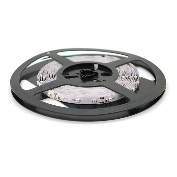 Лента LED 3528, (60 светодиодов), 12B, 5 метров катушка Green | Зображення 1