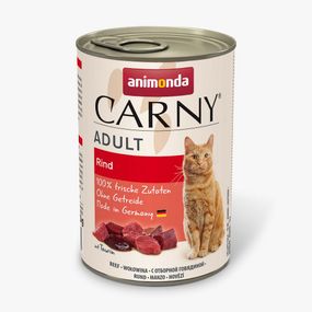 Корм Animonda Carny Adult Beef вологий з яловичиною для дорослих котів 400 гр