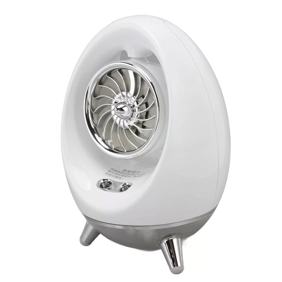 Портативный вентилятор USB с водяным охлаждением, распылитель, ночник Air Cooler 657, увлажнитель | Зображення 3
