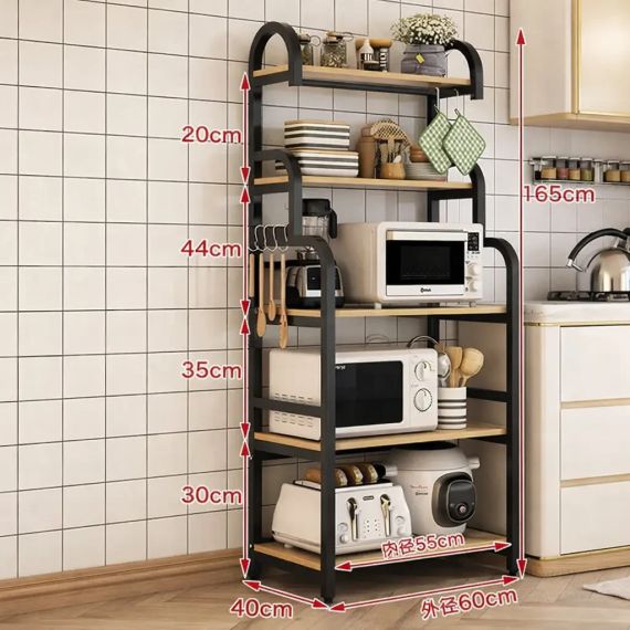 Функціональний та стильний стелаж AND-1937 на 5 полиць | Зображення 2