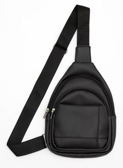 Сумка через плече, слінг Brooklyn чорний 29 х 19 х 6 см (83111001m)