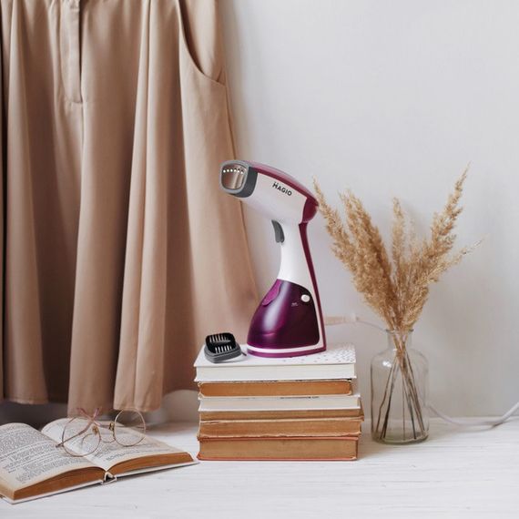 Відпарювач портативний MAGIO, Відпарювач-пароочисник, Портативна парова щітка, Вертикальний відпарювач AG-67